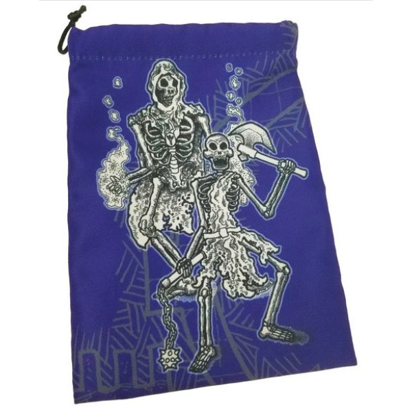 Clearance - Steve Jackson Games - Dice Bag - Skeletons