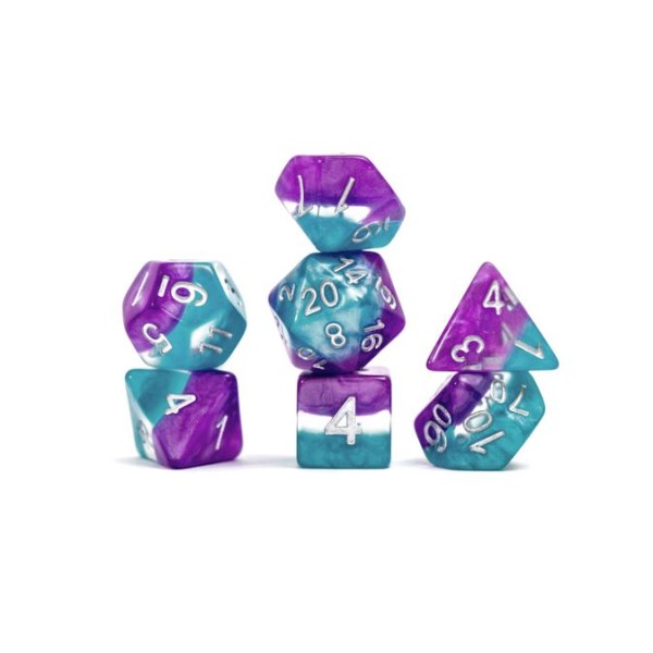 Halfsies RPG Dice - Psionic Combat Set 