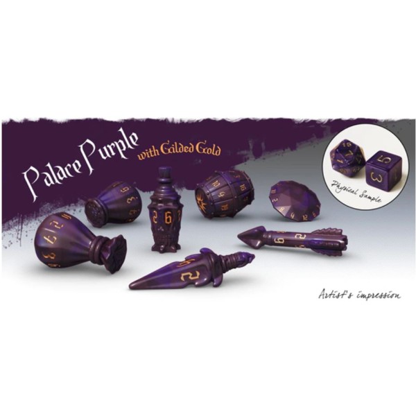 PolyHero - Rogue Dice - Palace Purple