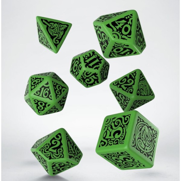 Q-Workshop - Call of Cthulhu - The Outer Gods - Cthulhu Dice Set