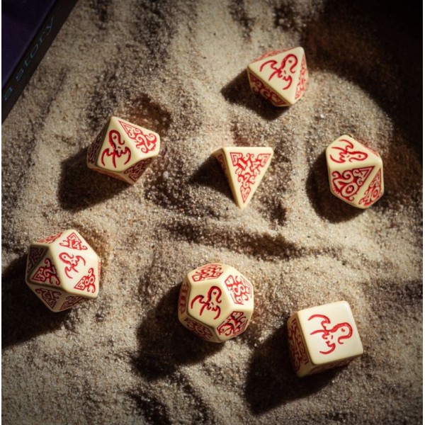 Q-Workshop - Call of Cthulhu - Masks of Nyarlathotep Dice set