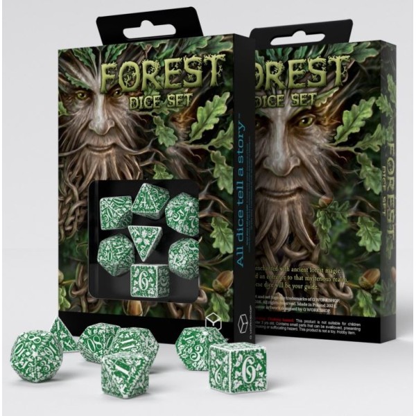 Q-Workshop - Tundra - Forest dice set