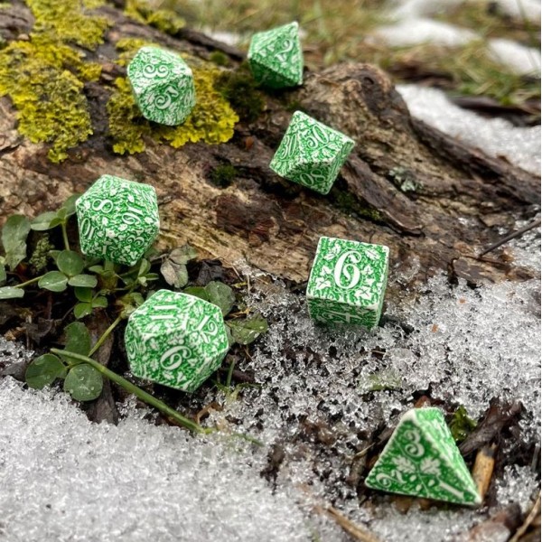 Q-Workshop - Tundra - Forest dice set