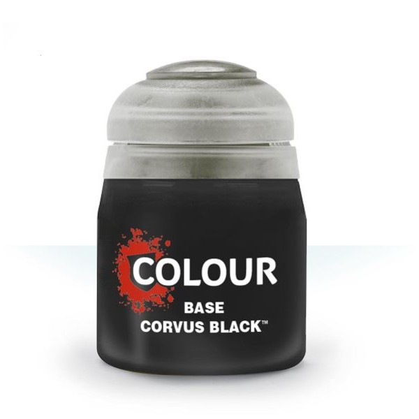 Citadel Base Paint - Corvus Black