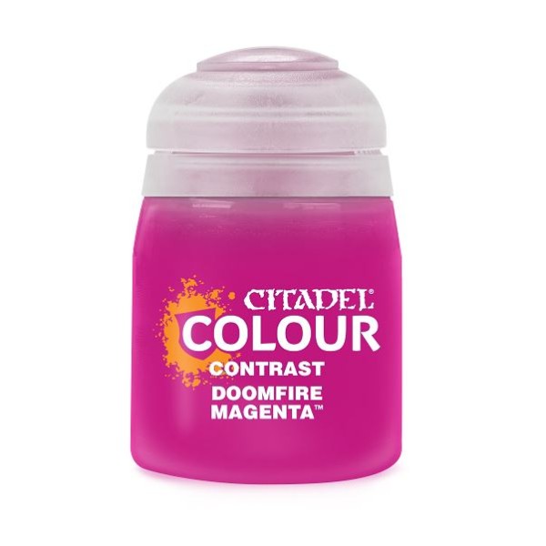 Citadel Contrast Paints - Doomfire Magenta