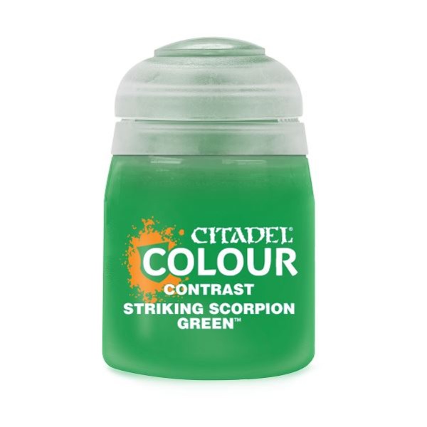 Citadel Contrast Paints - Striking Scorpion Green