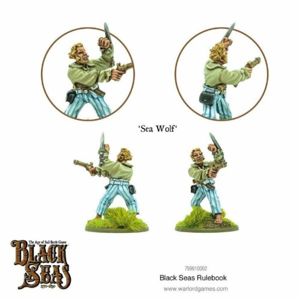 Black Seas - THE SEA WOLF - FIGURE (Metal)