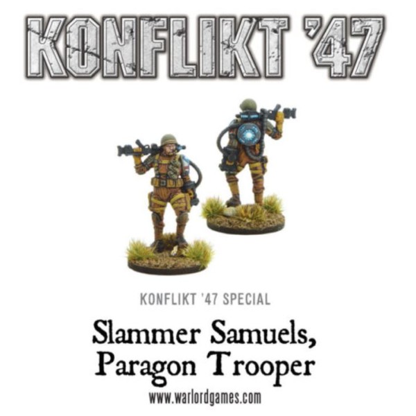 Konflikt 47 - Slammer Samuels - Paragon Trooper (Metal)