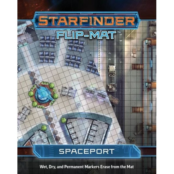 Clearance - Starfinder RPG - Flip Mat - Spaceport