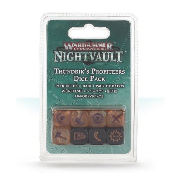 Warhammer Underworlds - Nightvault - Thundrik’s Profiteers Dice