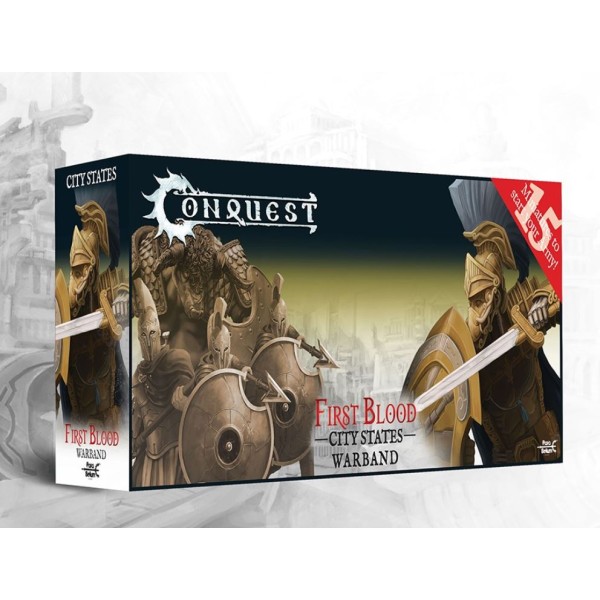 Conquest - First Blood Skirmish Game - City States Warband