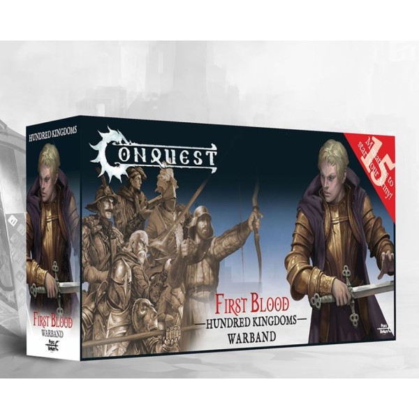 Conquest - First Blood Skirmish Game - Hundred Kingdoms Warband