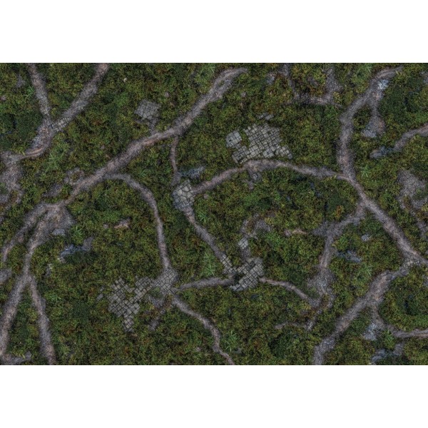 Conquest - Gaming Mats By Kraken - Ancient Green 44"x60" (Pick-up Only)