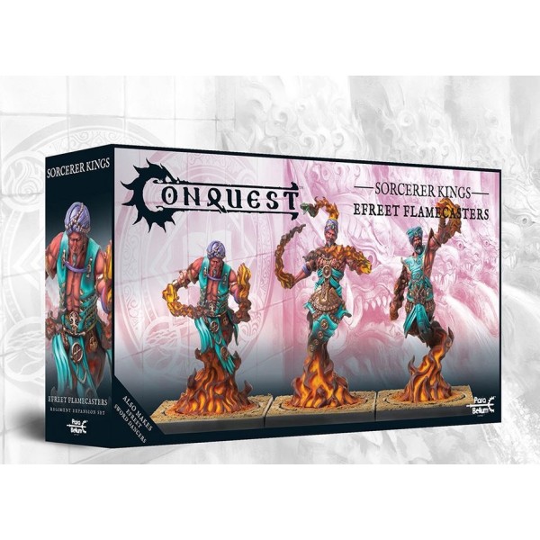 Conquest - The Last Argument of Kings - The Sorcerer Kings - Efreet Flamecasters (Dual kit)