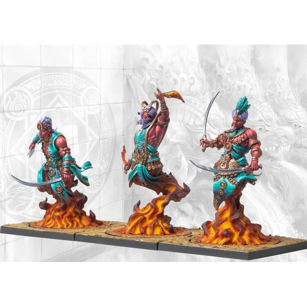 Conquest - The Last Argument of Kings - The Sorcerer Kings - Efreet Sword Dancers (Dual kit)