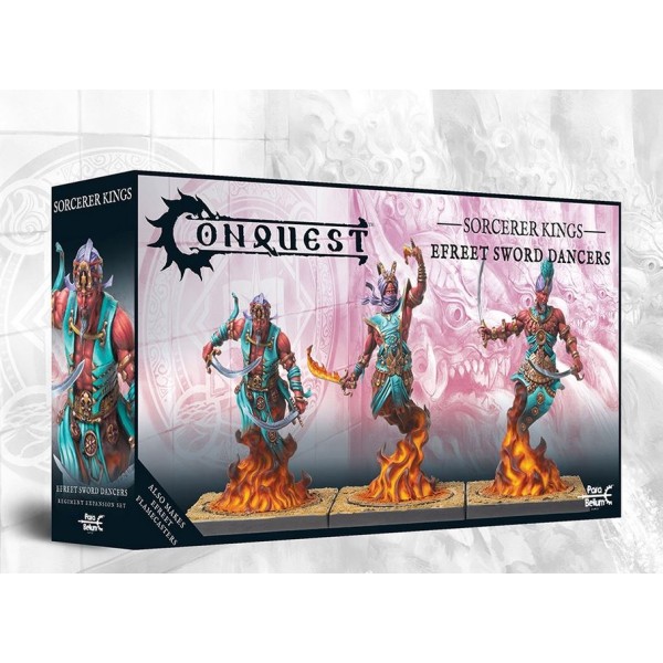 Conquest - The Last Argument of Kings - The Sorcerer Kings - Efreet Sword Dancers (Dual kit)