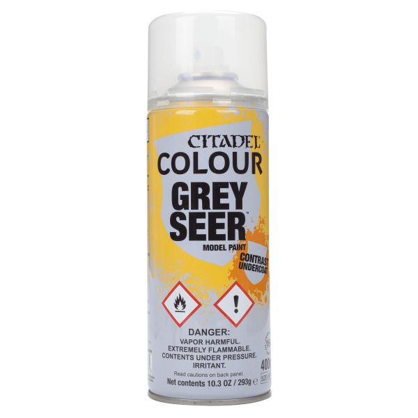 Games Workshop - Spray - Grey Seer - (In Store only - No Shipping)