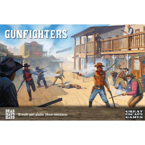 Dead Man's Hand - Plastic Gunfighters - Boxed Set