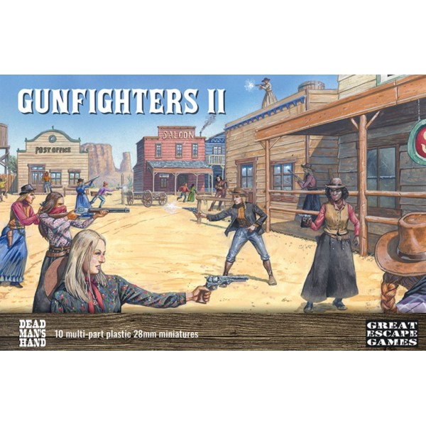 Dead Man's Hand - Plastic Gunfighters II (Female) - Boxed Set