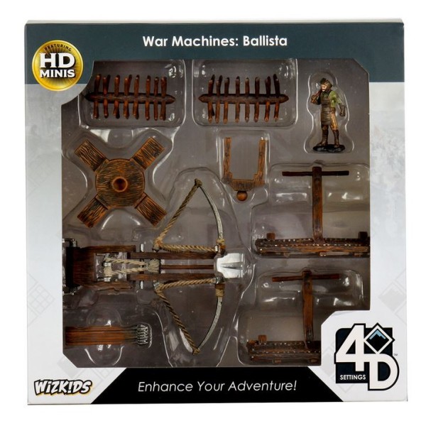 Clearance - WizKids - Fantasy RPG Terrain - Pre-painted 4D War Machines - Ballista