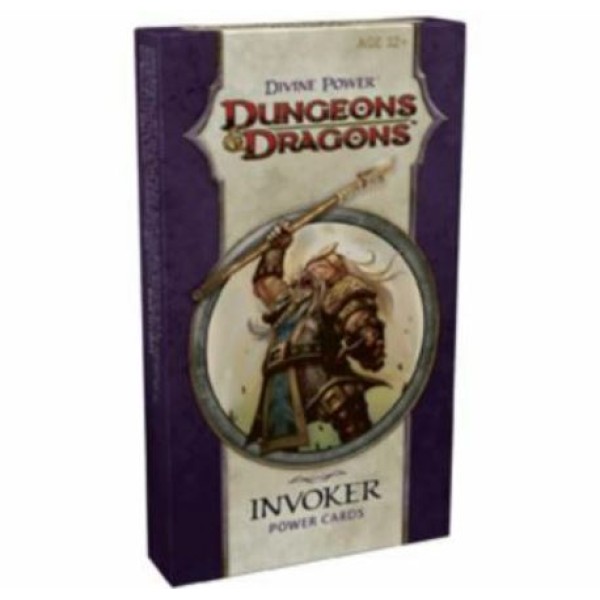 Clearance - Dungeons & Dragons - 4th Edition - Divine Power Invoker Cards