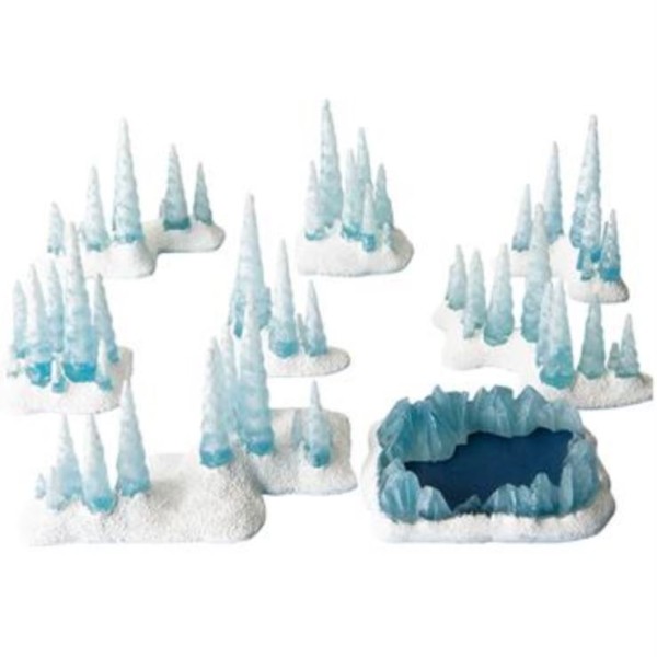 GF9 - Battlefield in a Box - Caverns of Ice - 3d Pre-Painted Terrain Set