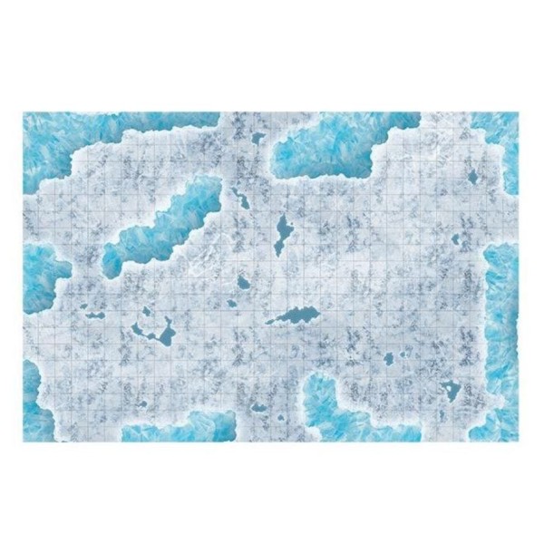 Clearance - D&D - 5th Edition - Caverns of Ice Vinyl - Map Set - (1 x 20"x30")