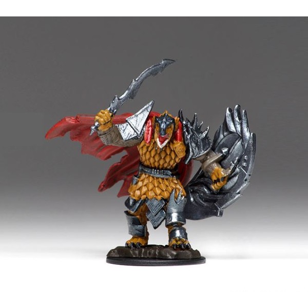 D&D Miniatures - Icons of the Realms - Premium Figures - Dragonborn Male Fighter