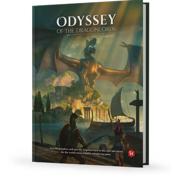 Odyssey of the Dragonlords - Hardcover Adventure Book (5e)