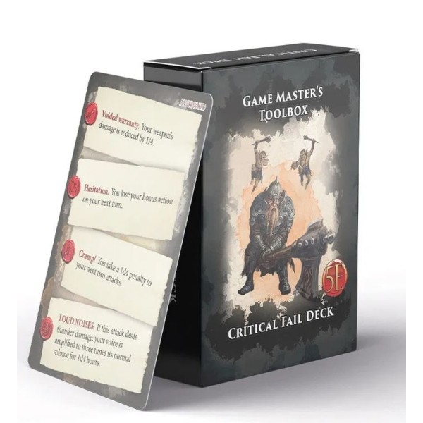 Nord Games - 5th Edition Supplements - Critical Fail Deck