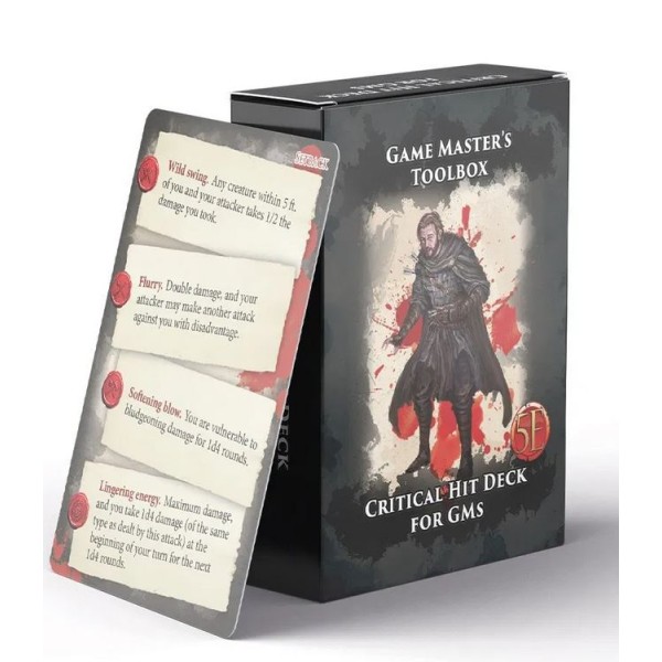 Nord Games - 5th Edition Supplements - Critical Hit Deck for GMs