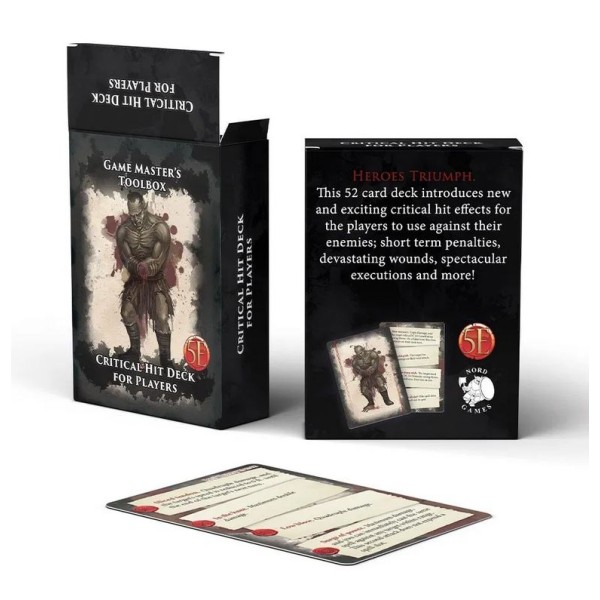 Nord Games - 5th Edition Supplements - Critical Hit Deck for Players