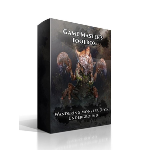Clearance - Nord Games - 5th Edition Supplements - Wandering Monsters Deck - Underground 