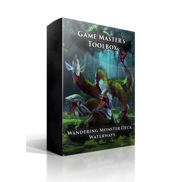Clearance - Nord Games - 5th Edition Supplements - Wandering Monsters Deck - Waterways 