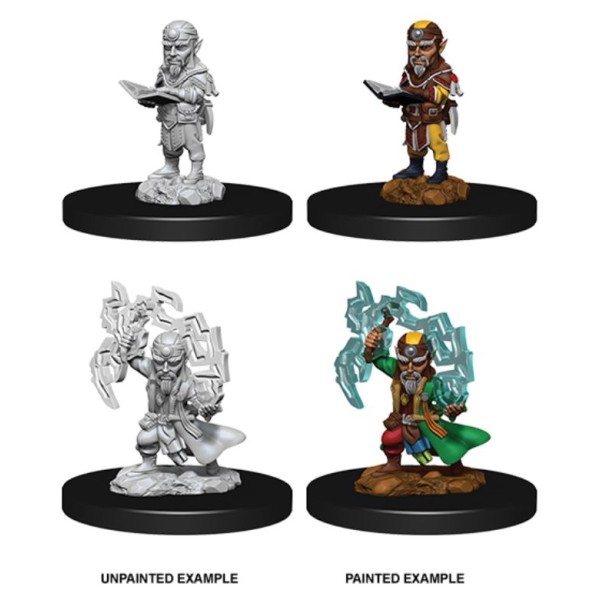 Clearance - Pathfinder - Deep Cuts Unpainted Miniatures: Gnome Male Sorcerer