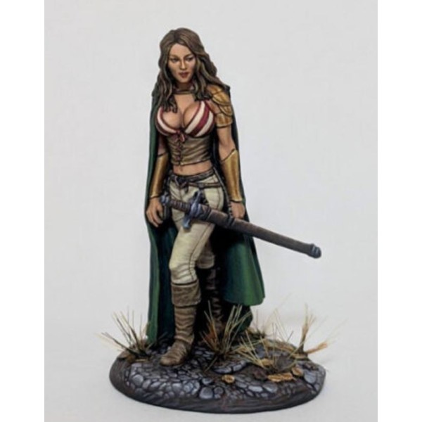 Dark Sword Miniatures - Elmore Masterworks - Female Rogue with Long Sword