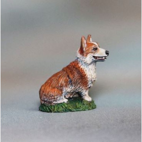 Dark Sword Miniatures - Visions in Fantasy - Corgi Dogs x 2