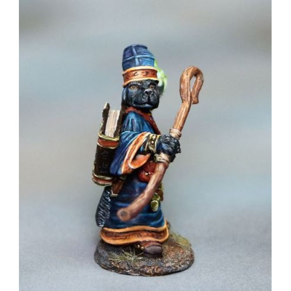 Dark Sword Miniatures - Critter Kingdoms - Lab Mage w/ Staff