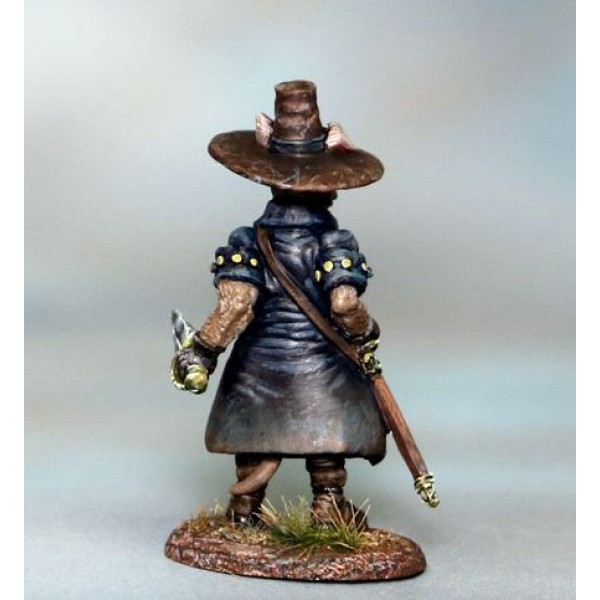 Dark Sword Miniatures - Critter Kingdoms - Greyhound Swashbuckler