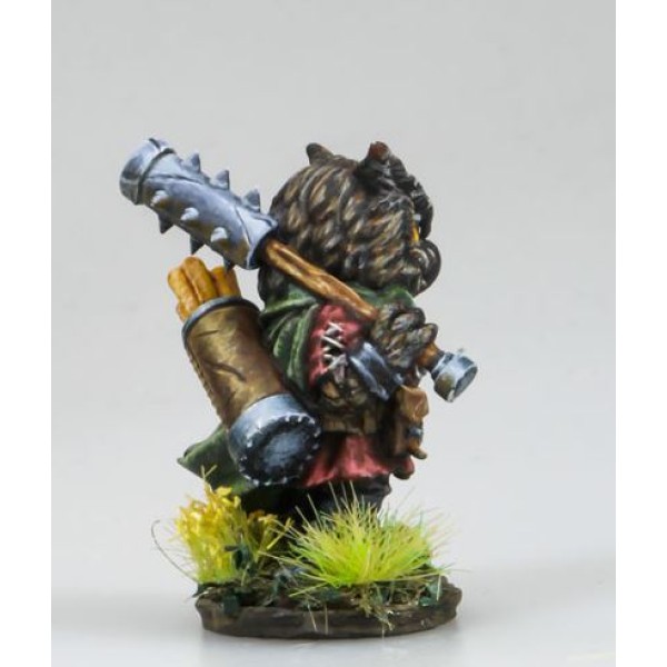 Dark Sword Miniatures - Critter Kingdoms - Owl Cleric w/ Mace