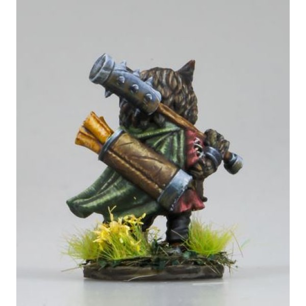 Dark Sword Miniatures - Critter Kingdoms - Owl Cleric w/ Mace