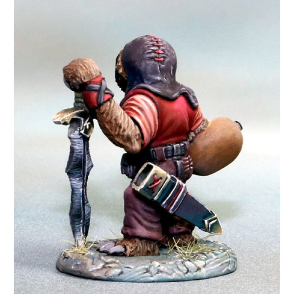 Dark Sword Miniatures - Critter Kingdoms - Sloth Bard with Sword and Lute