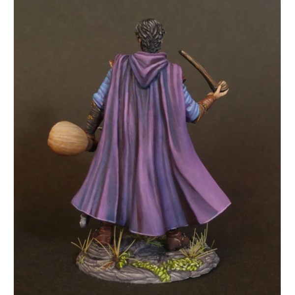 Dark Sword Miniatures - Visions in Fantasy - Male Bard with Pipe and Lute 