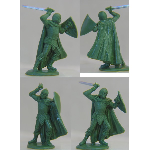 Dark Sword Miniatures - Visions in Fantasy - Male Warrior with Sword and Shield