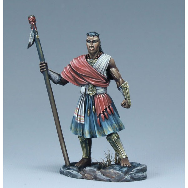 Dark Sword Miniatures - Visions in Fantasy - Male Warrior Monk with Staff
