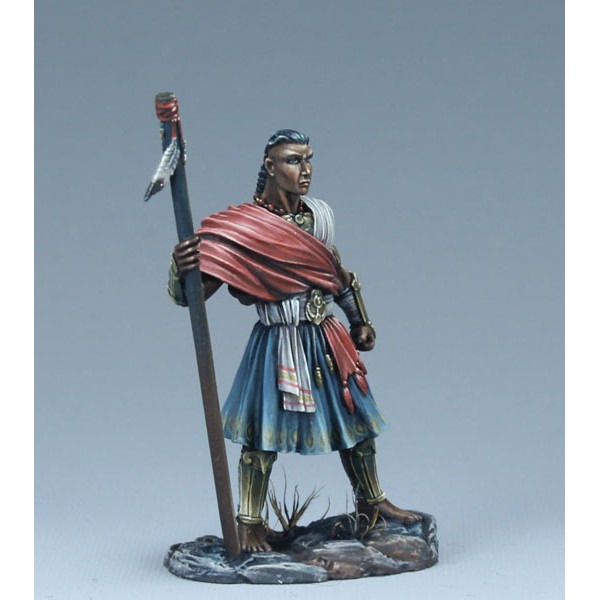 Dark Sword Miniatures - Visions in Fantasy - Male Warrior Monk with Staff