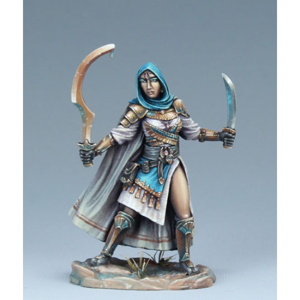 Dark Sword Miniatures - Visions in Fantasy - Female Eastern Warrior - Dual Wield