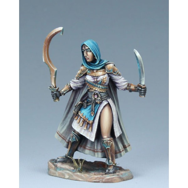 Dark Sword Miniatures - Visions in Fantasy - Female Eastern Warrior - Dual Wield