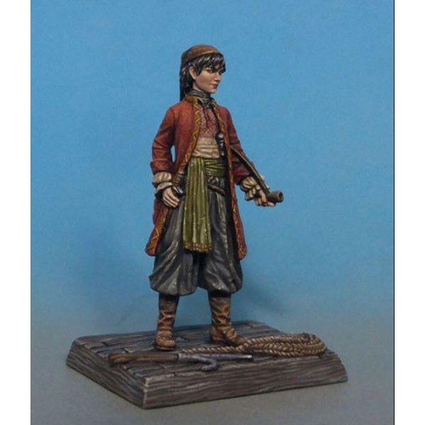 Dark Sword Miniatures - Visions in Fantasy - Kat - Female Pirate with Pipe