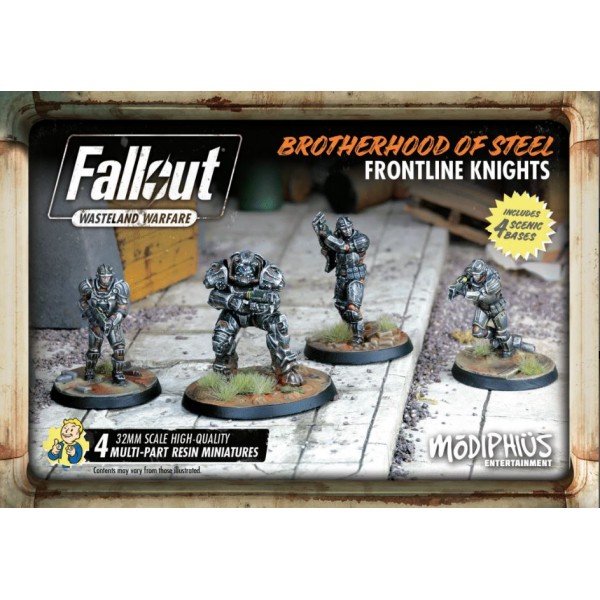 Fallout - Wasteland Warfare - Brotherhood of Steel Frontline Knights
